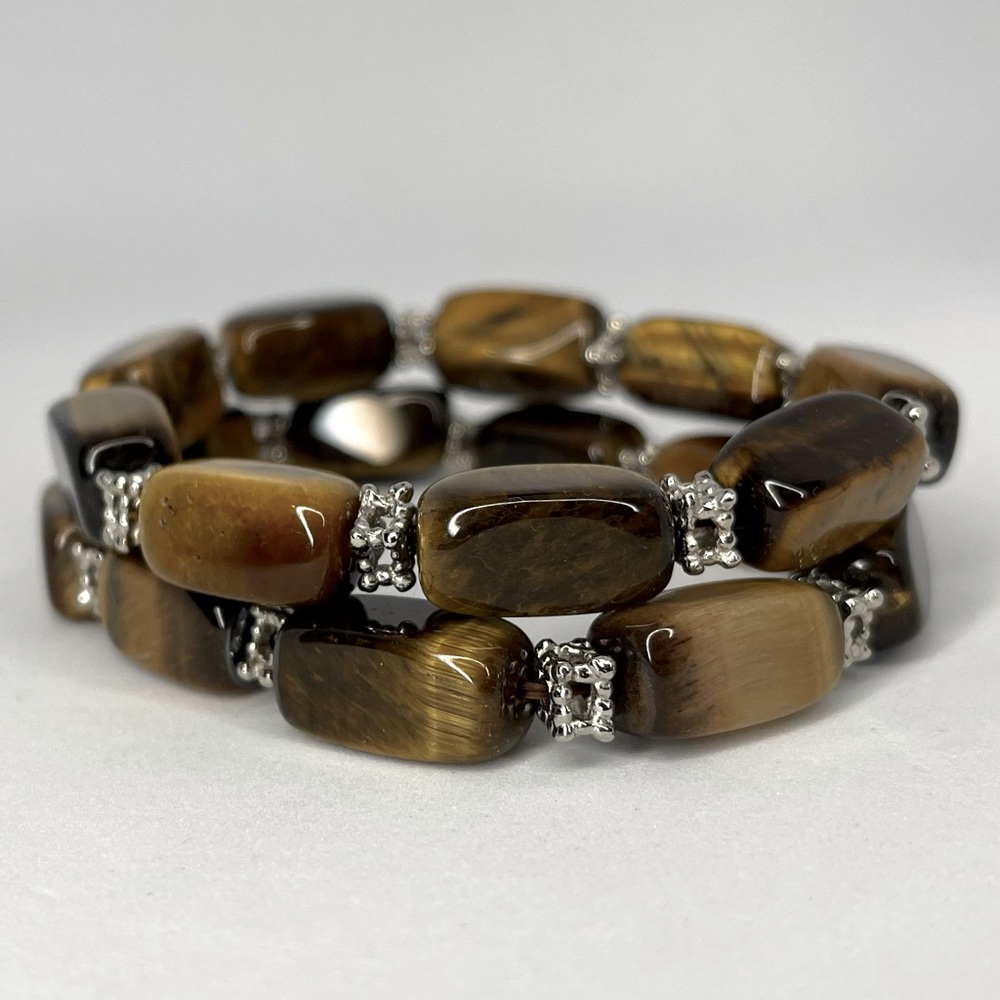 Two Tiger’s Eye Stretchy Bracelets